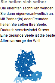Stressabbau durch eine gesunde Seele