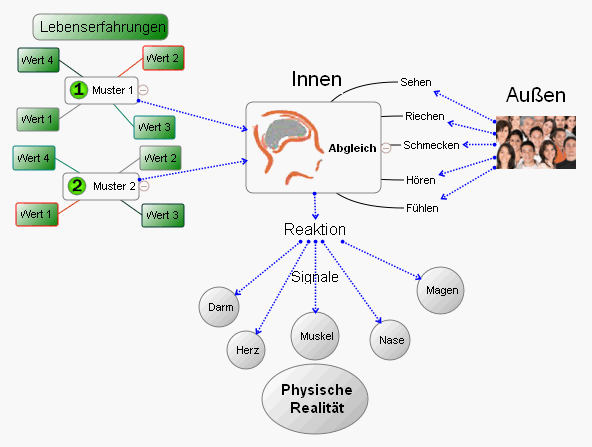 Wie Werte und Muster physische Realität schaffen